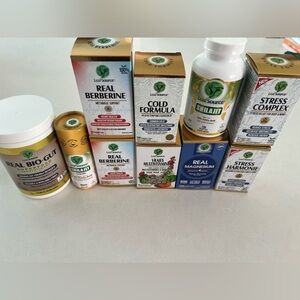 LeafSource Supplement lot of 10 new sealed products - retails over $500 with tax